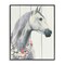 Stupell Industries Spirit Stallion with Flowers Framed Giclee Art